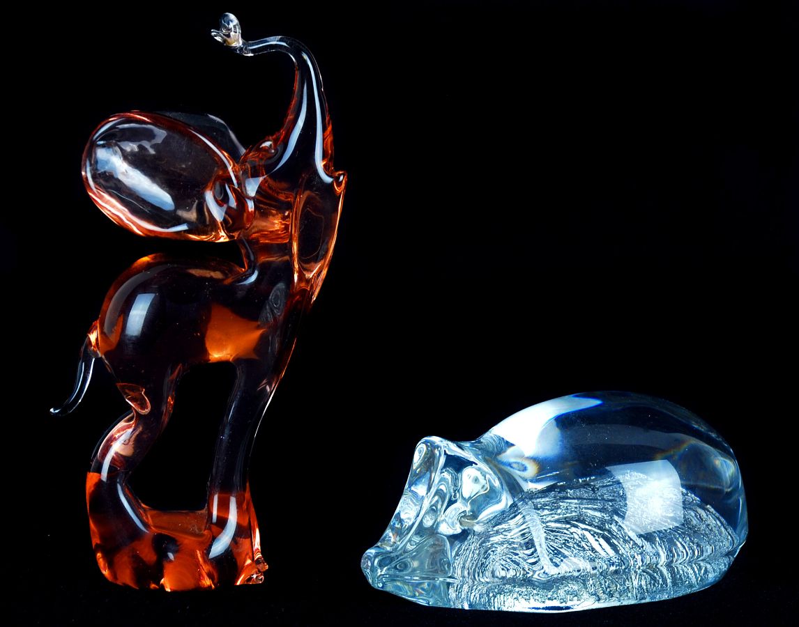 2 peças em Cristal