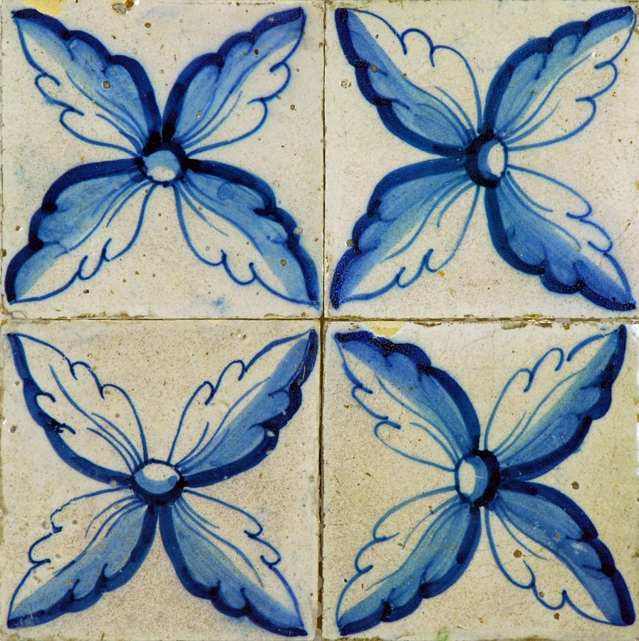 Painel de 4 azulejos