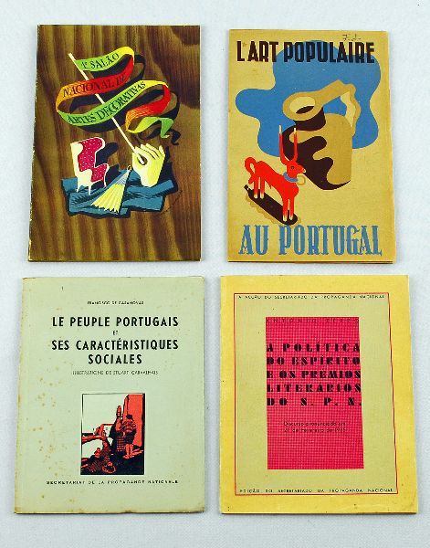 4 Folhetos do Secretariado da Propaganda Nacional