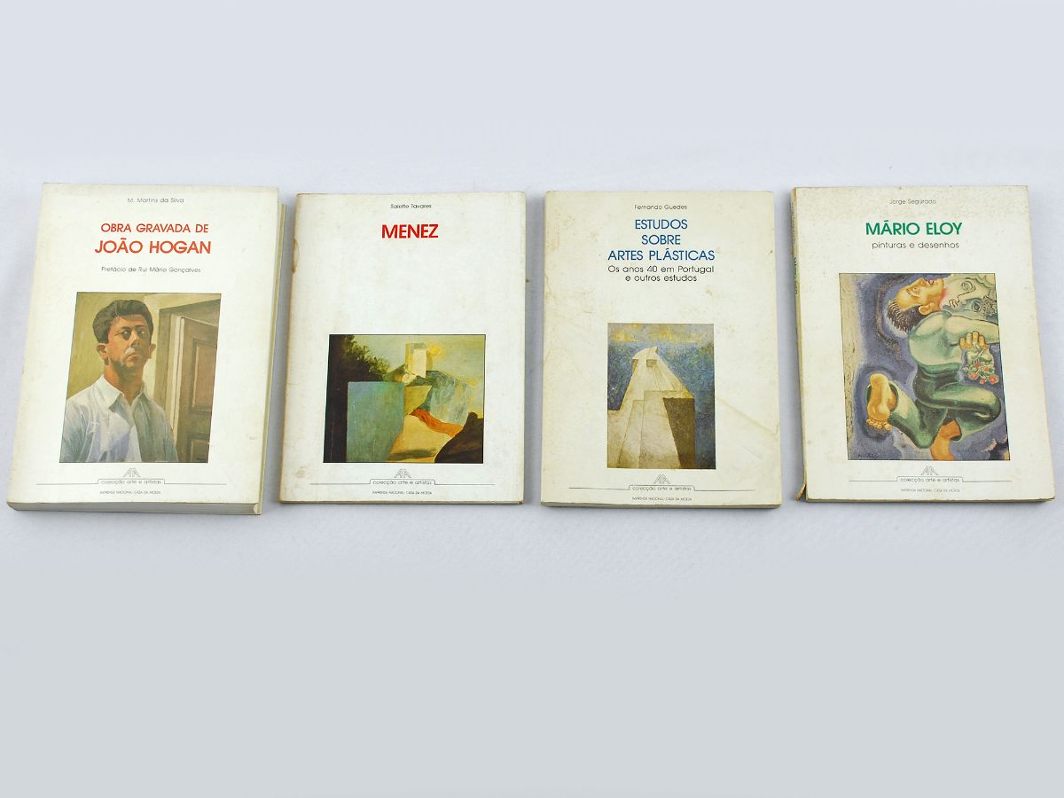 4 Livros da Colecção de Arte da Imprensa Nacional