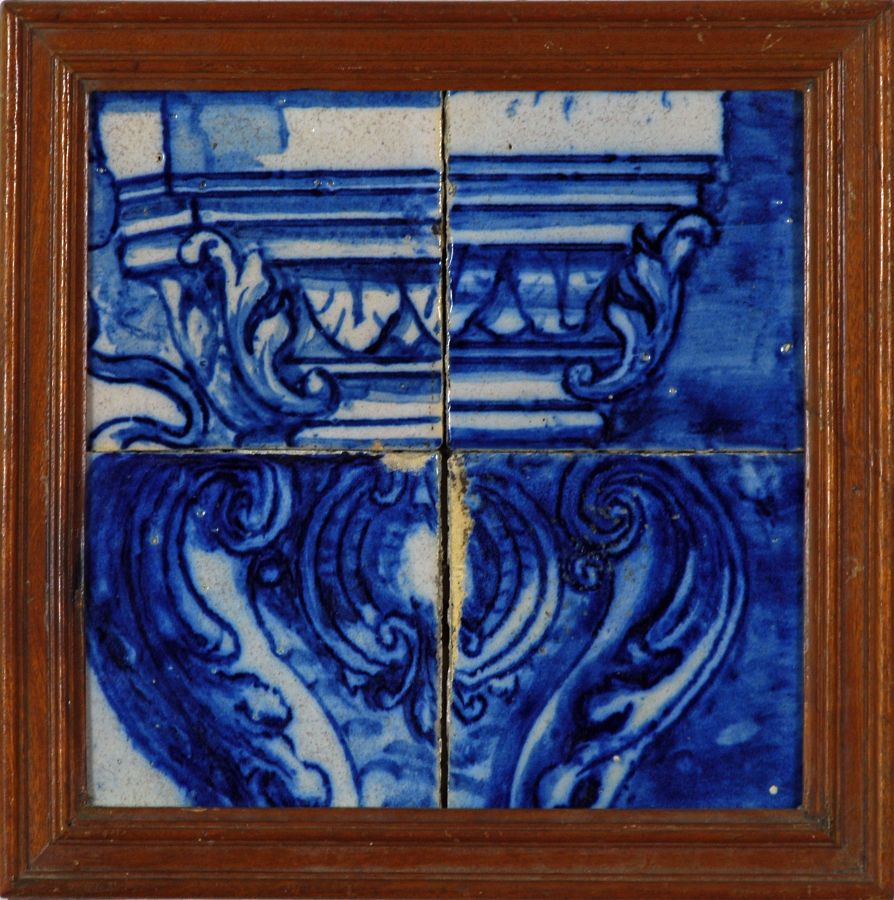 Painel de 4 azulejos