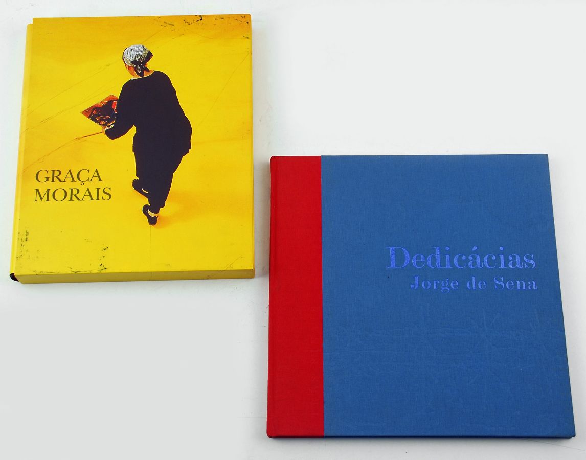 2 livros sobre pintura portuguesa