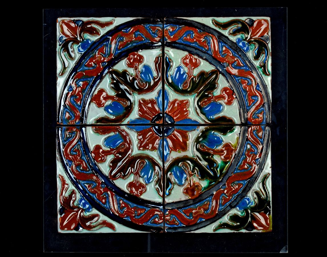 Painel de 4 azulejos
