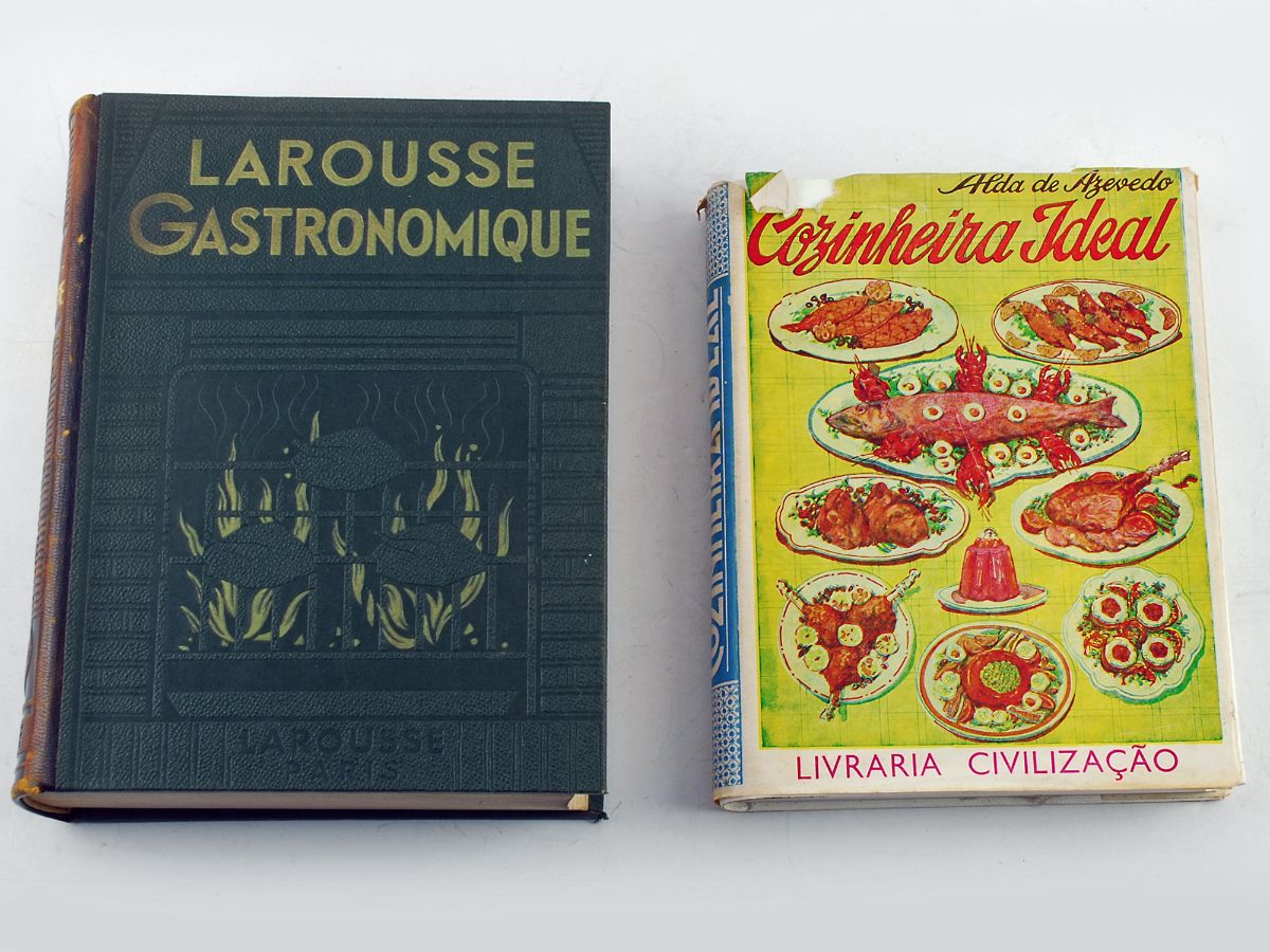 2 livros de cozinha