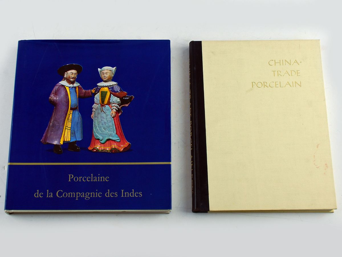 2 livros sobre a porcelana Chinesa