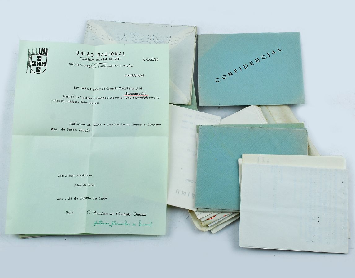 34 Documentos e cartas da União Nacional (PIDE)