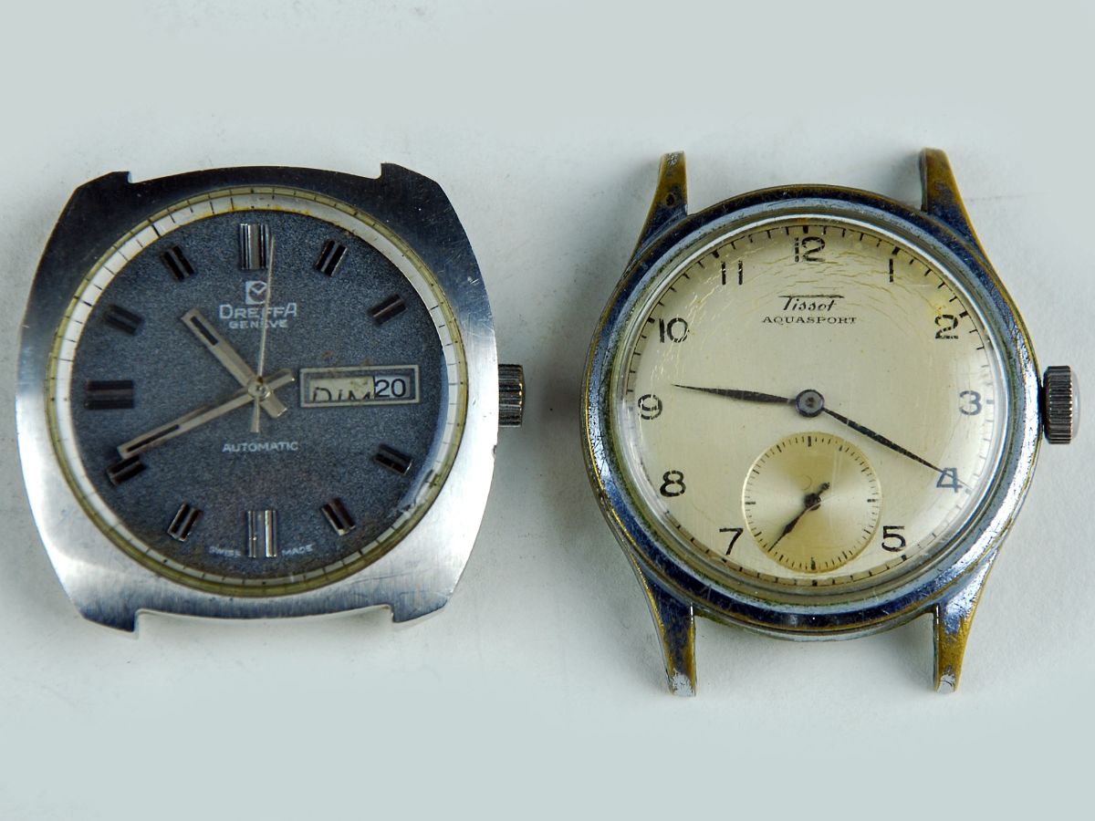 2 Relógios de pulso (sem bracelete)