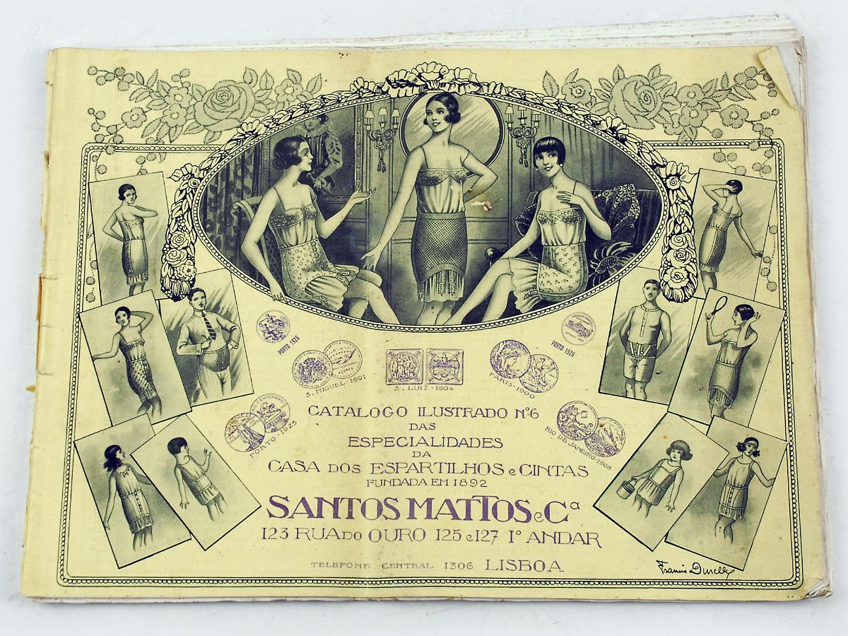 Catálogo ilustrado nº 6 das Especialidades da Casa dos Espartilhos e Cintas