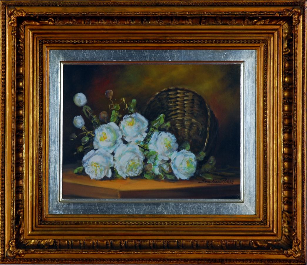 Cesto com flores