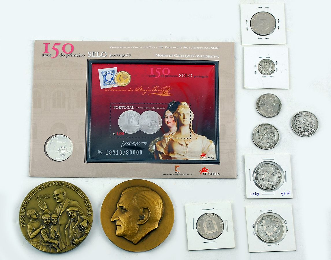 Moedas e medalhas diversas