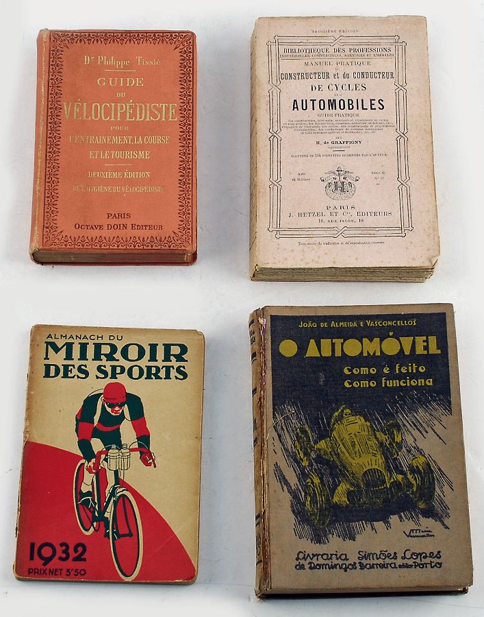 3 Livros sobre automóveis
