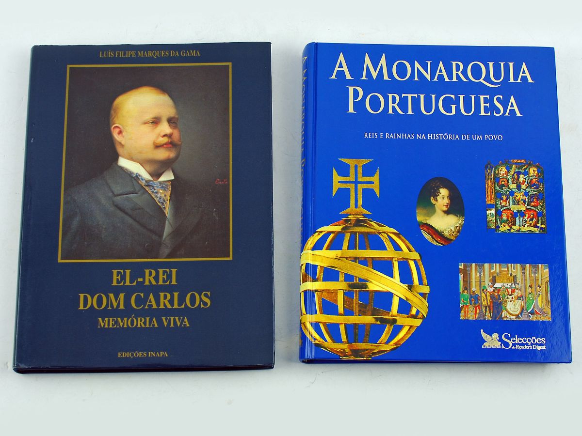 2 livros sobre a monarquia