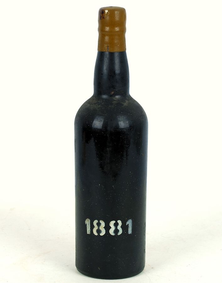 Garrafa de 1881 (Vinho do Porto ou da Madeira) 