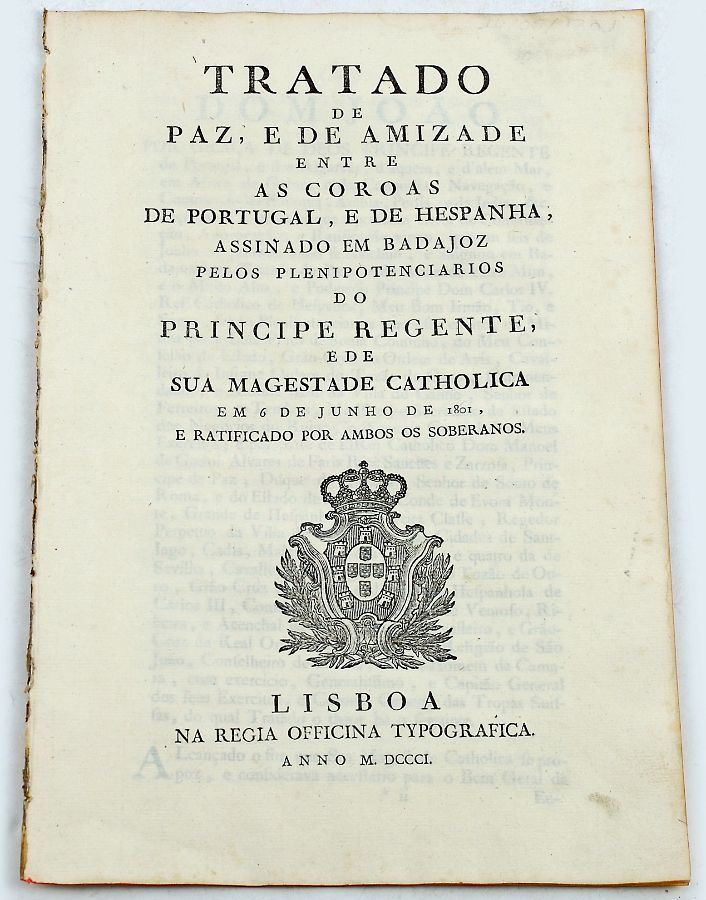 Tratado de Paz e Amizade entre as Coroas de Portugal e Espanha