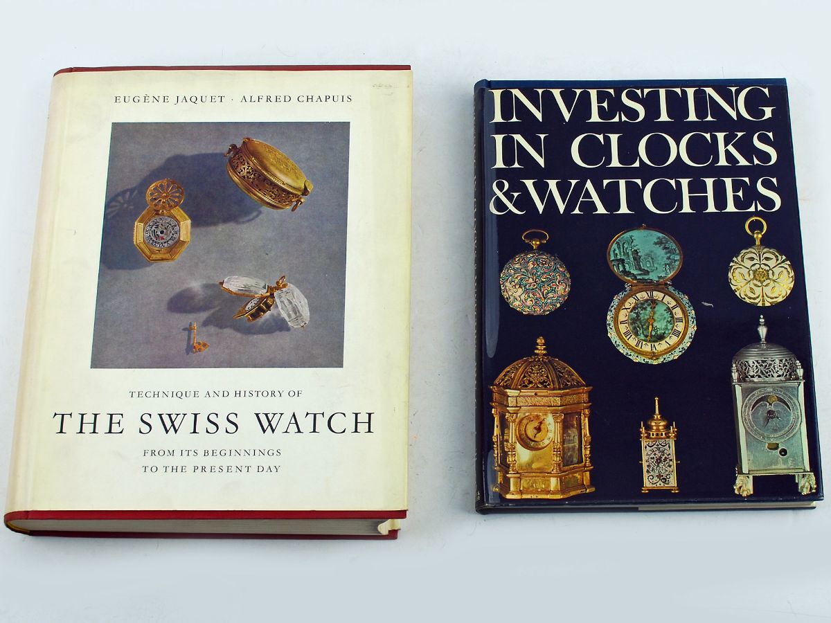 2 Livros sobre Relógios