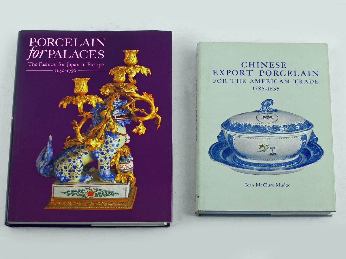 2 Livros sobre a porcelana Oriental