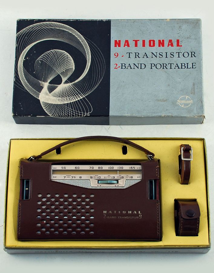 Transistor da marca National