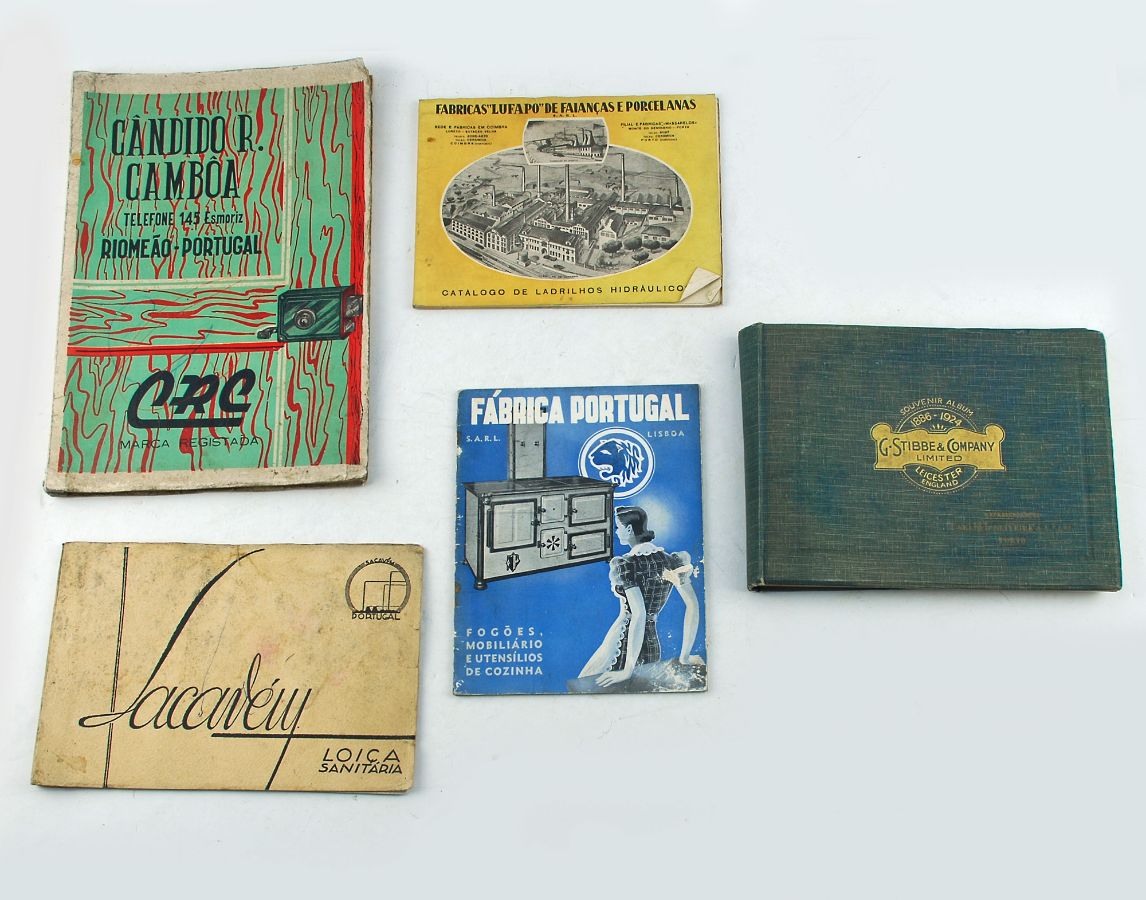 5 Catálogos publicitários dos Anos 50