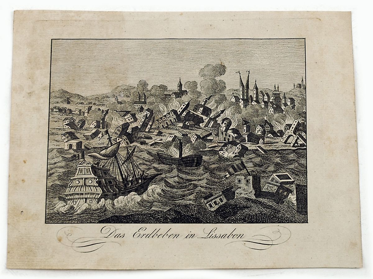 Cena do Terramoto de Lisboa em 1755