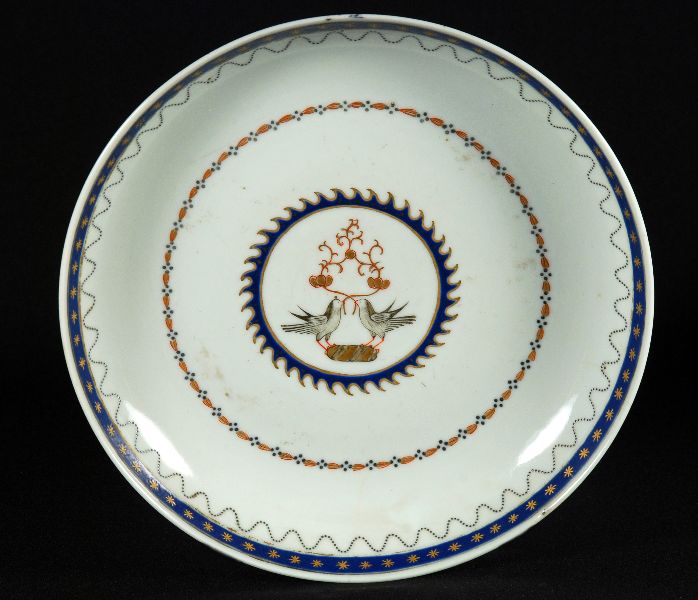 Par de Covilhetes em Porcelana Companhia das Indias