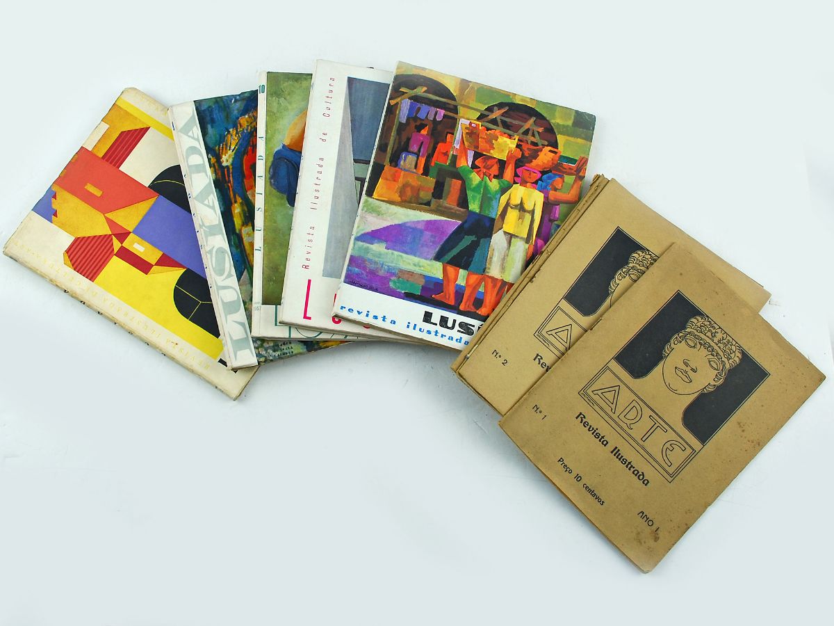 Lote de Revistas de Arte Antigas