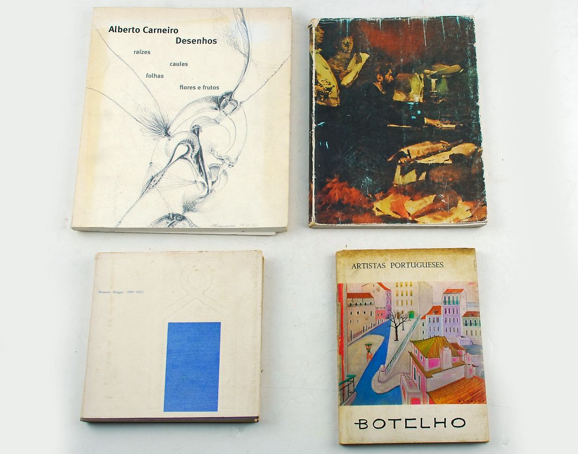 4 Livros de pintores