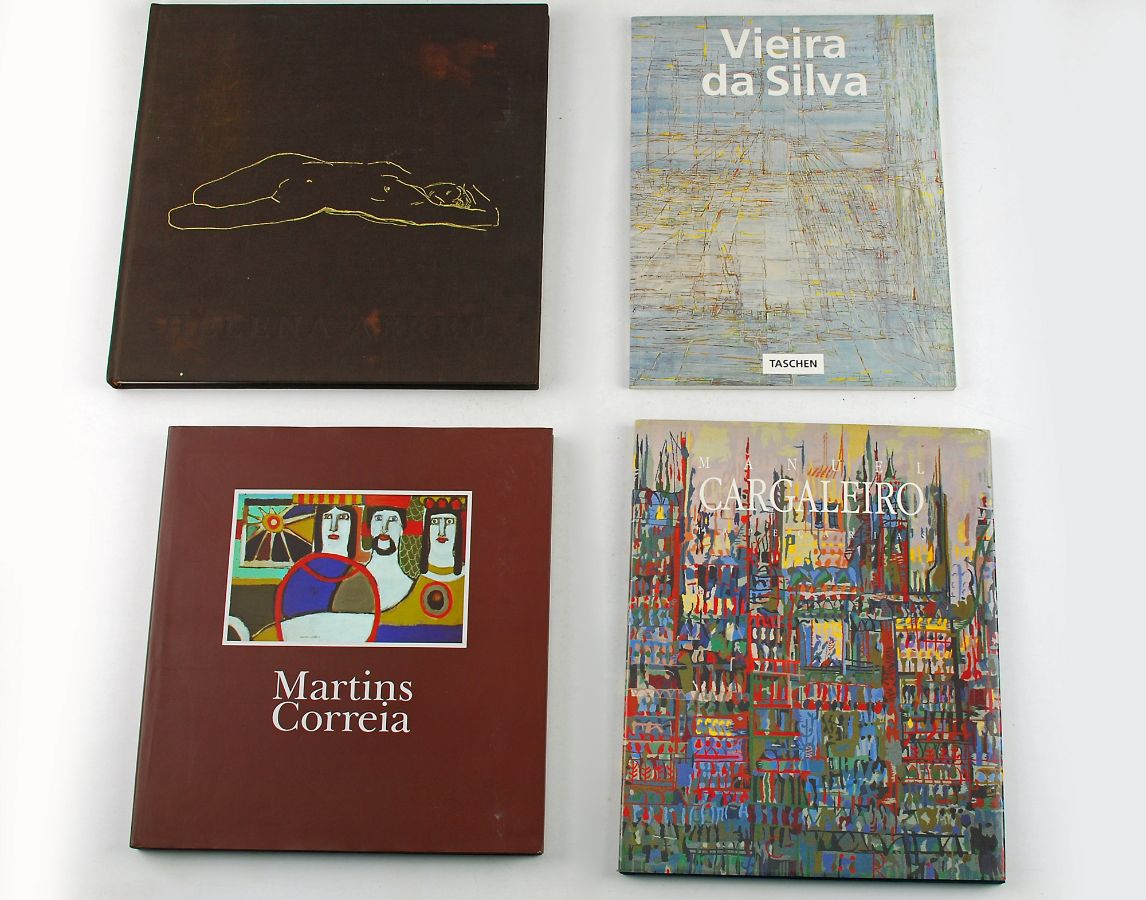 4 Livros diversos sobre Arte Portuguesa