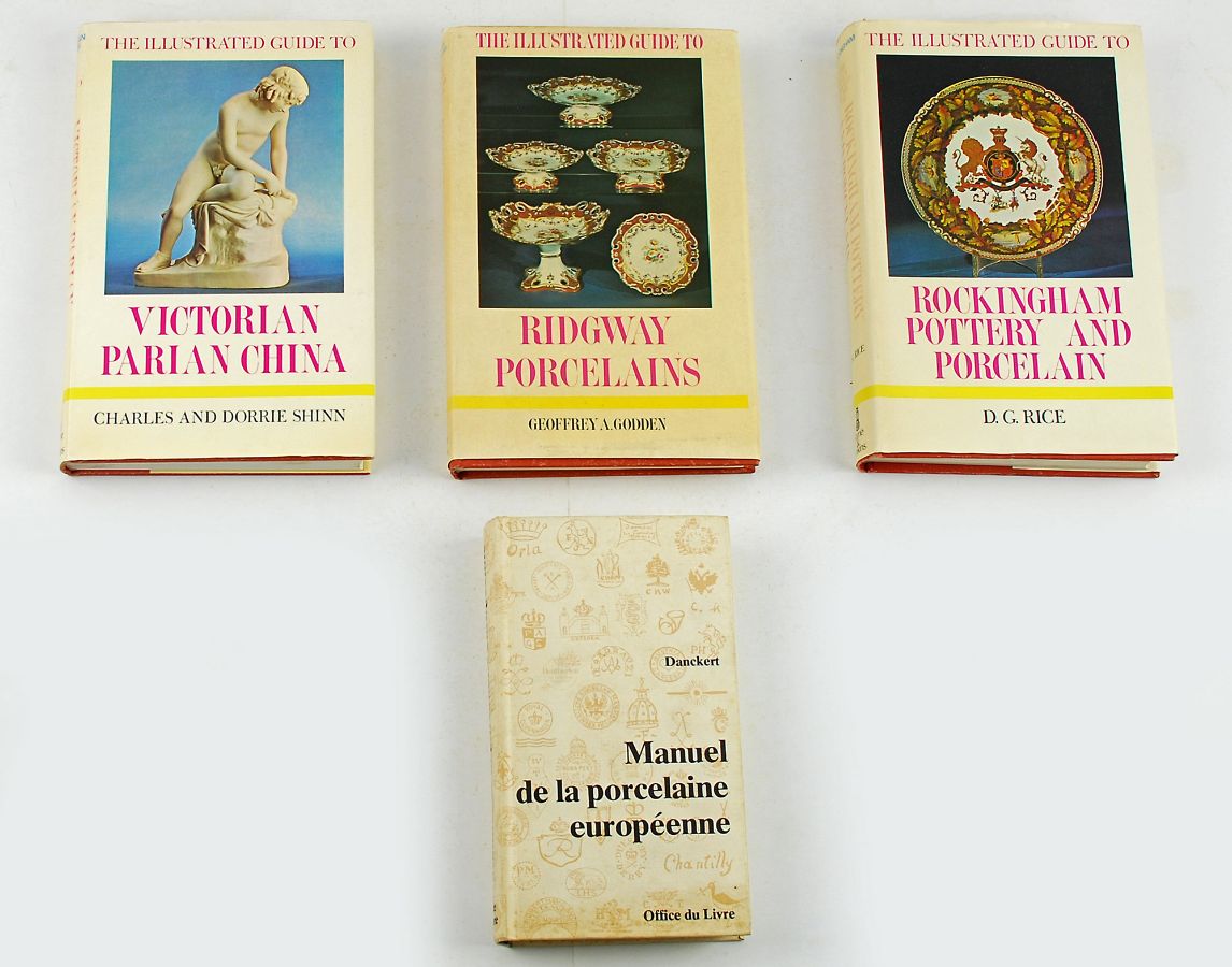 4 Livros sobre porcelana