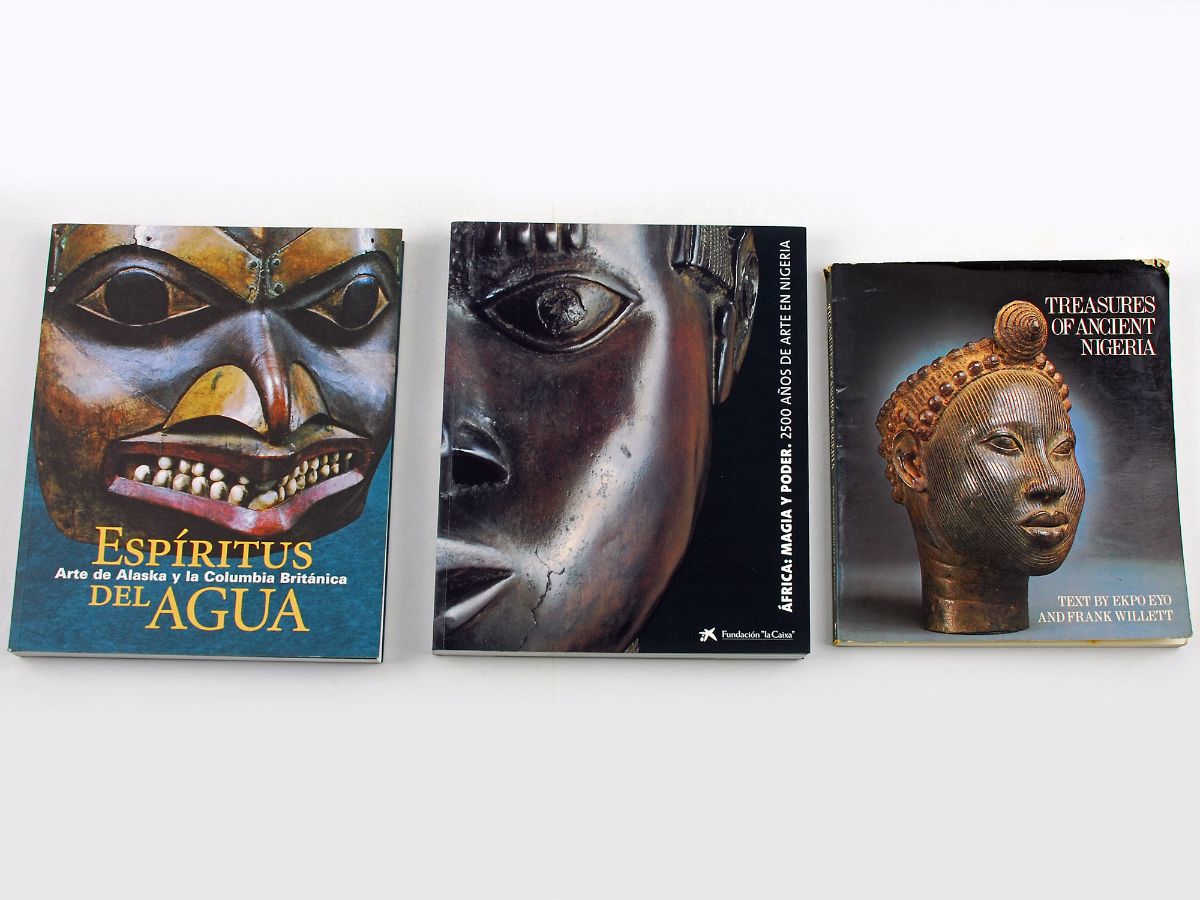3 Livros de Arte Tribal