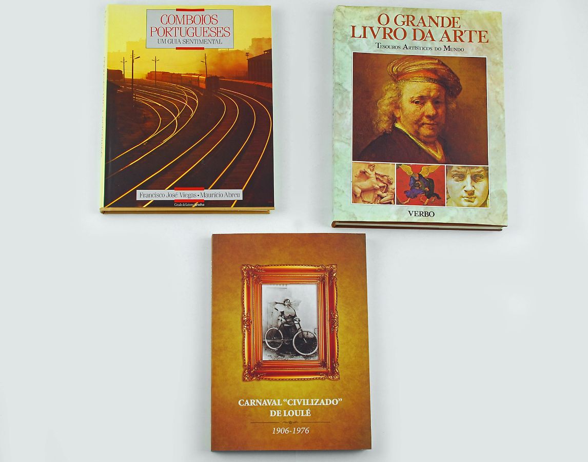 3 Livros diversos