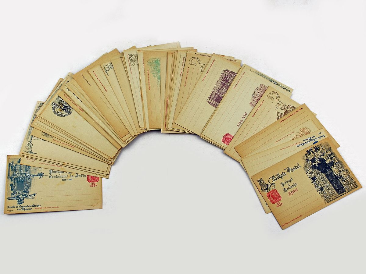 70 Inteiros Postais Comemorativos do Centenário da Índia 1898