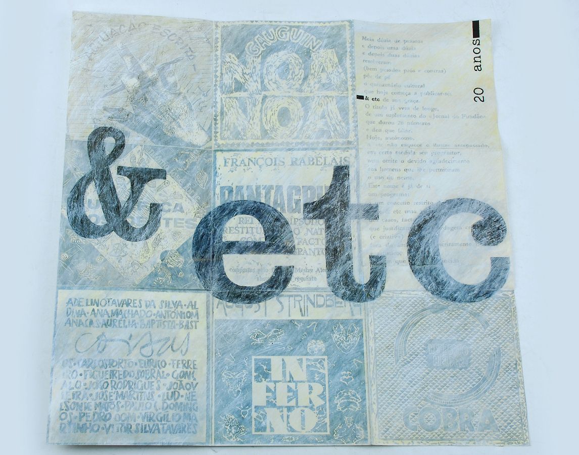 Cartaz dos 20 Anos das Edições Etc