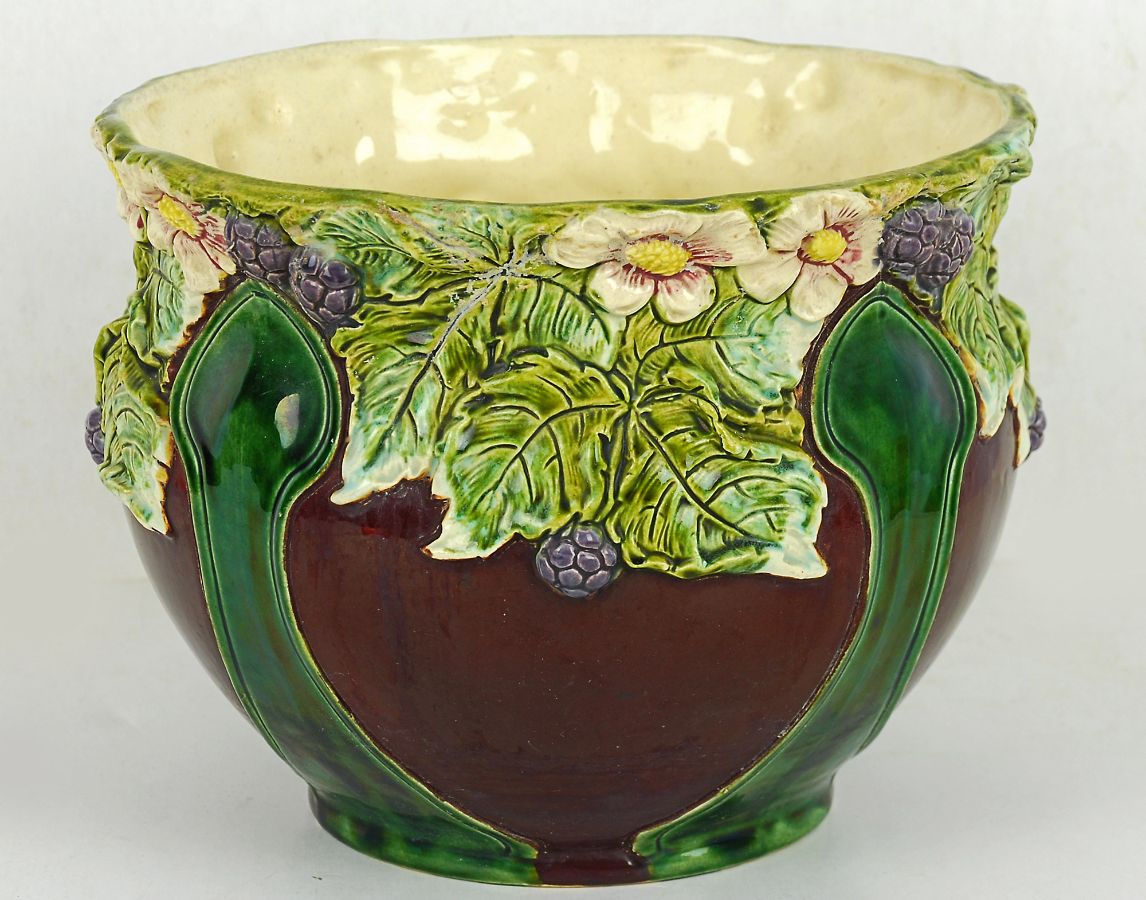 Cachepot Arte Nova Antigo
