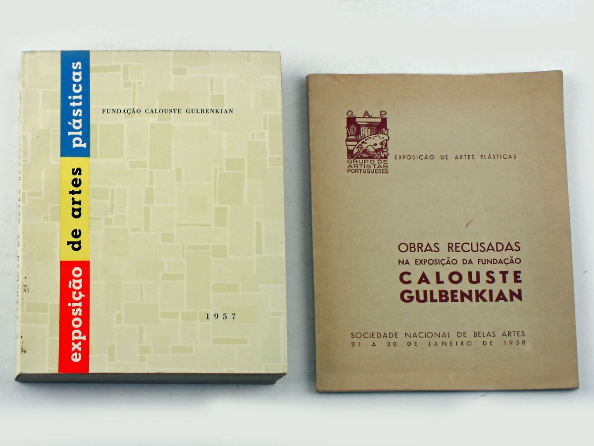 2 Livros de Exposições na Gulbenkian
