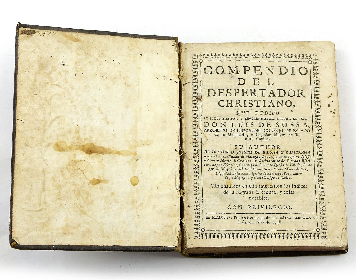 Compendio del Despertador Christiano