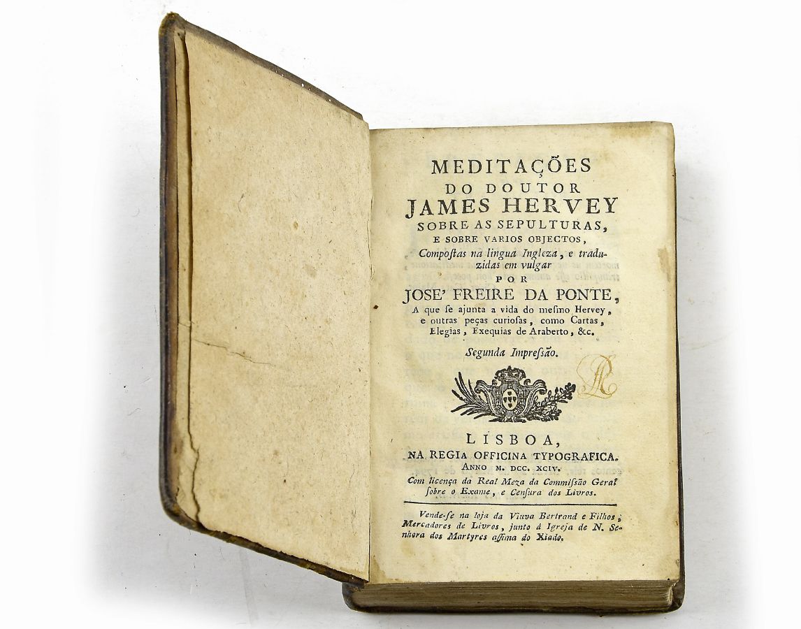Meditações do Dr. James Hervey sobre as Sepulturas