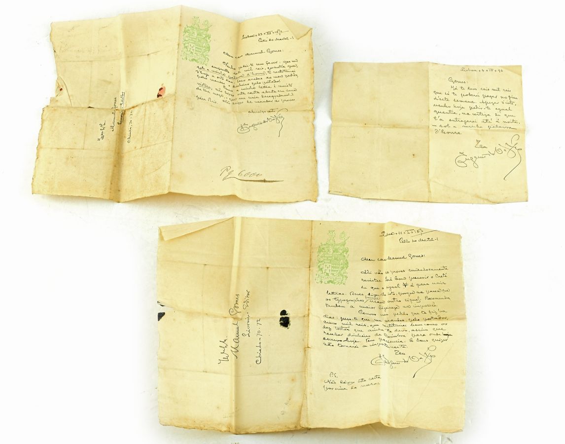 3 Cartas de Eugénio Castro