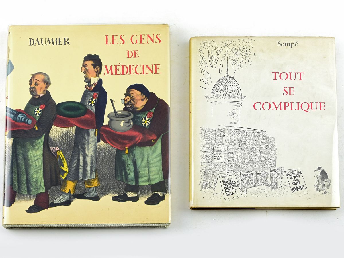 Lote de 2 livros humorísticos