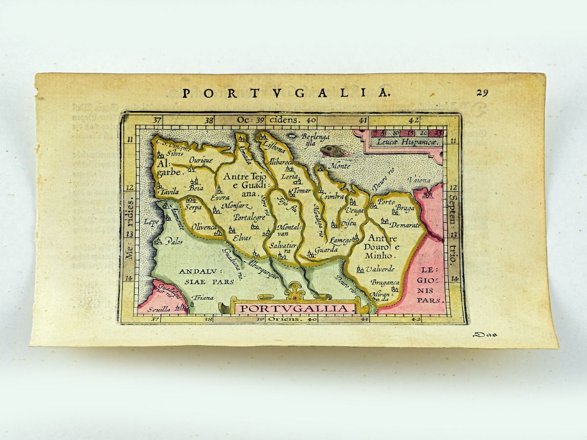 Mapa de Portugal