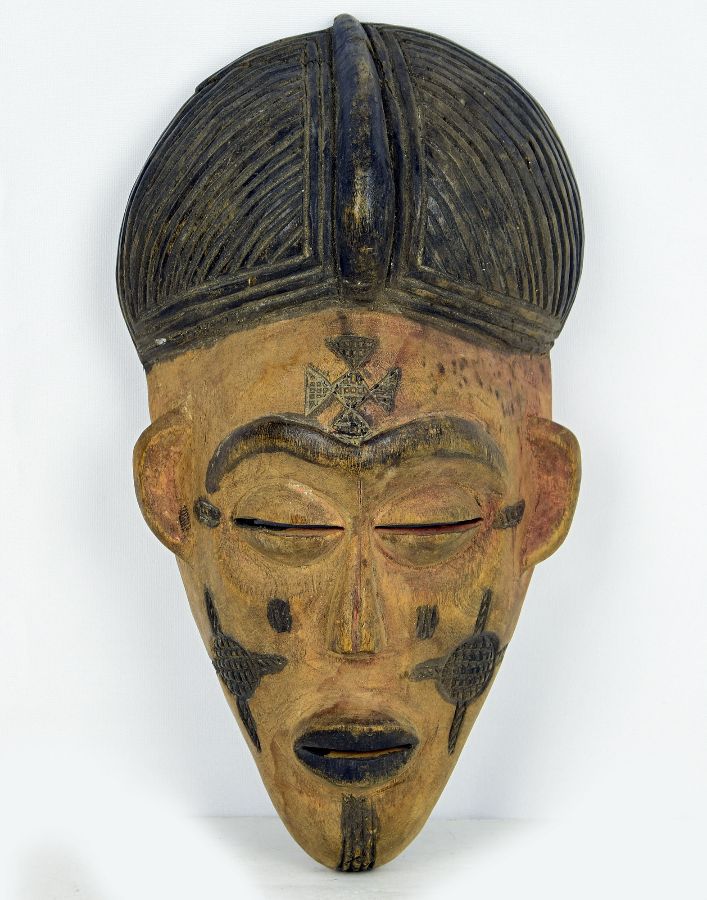 Máscara Africana de Angola 