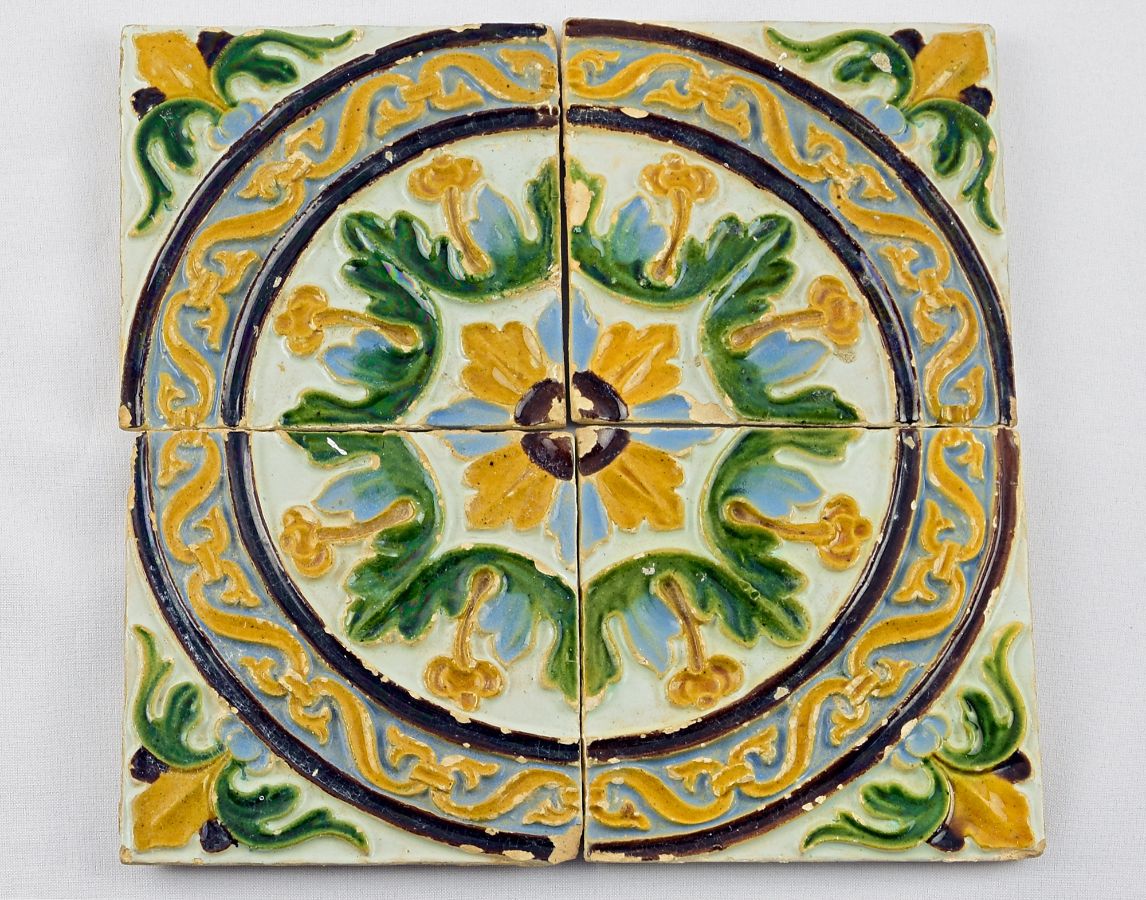 Painéis de 4 azulejos