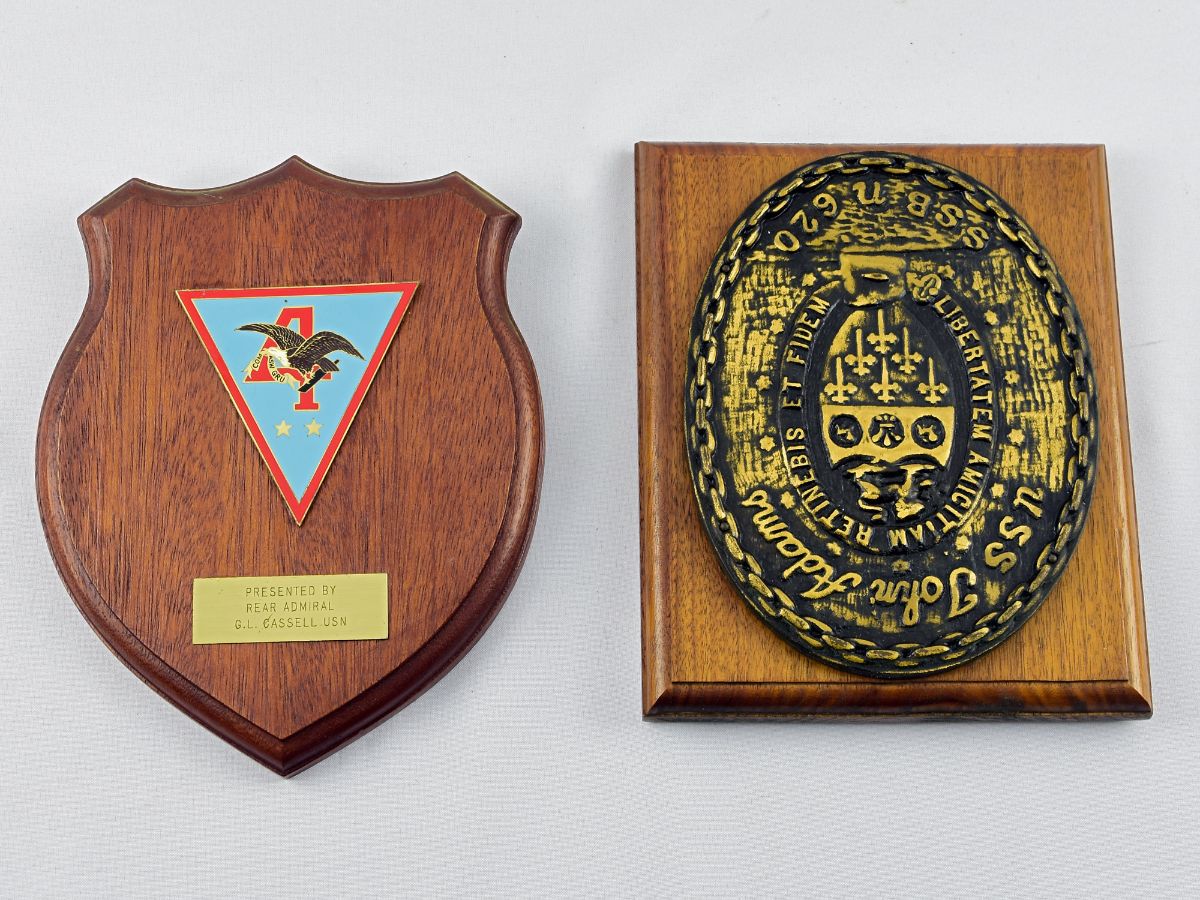 2 Brazões da Marinha Americana (Crest)