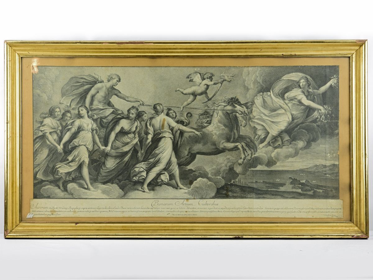 Gravura clássica de 1722