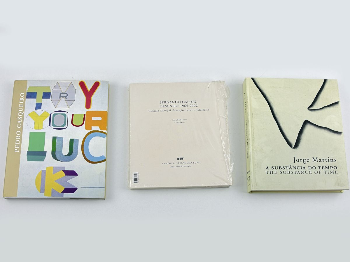 3 Livros de Arte