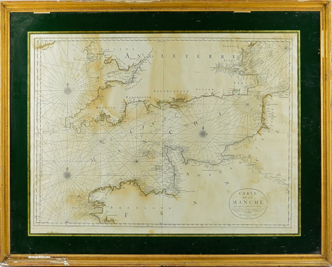 Carte de la manche