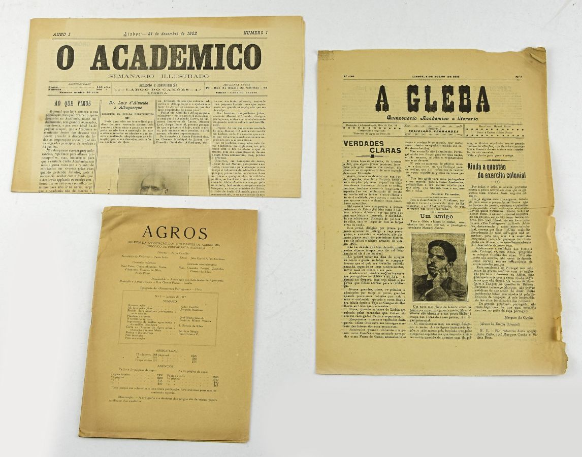 Nº 1 de Jornais Académicos de Lisboa