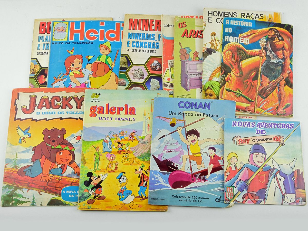 11 Cadernos de Cromos
