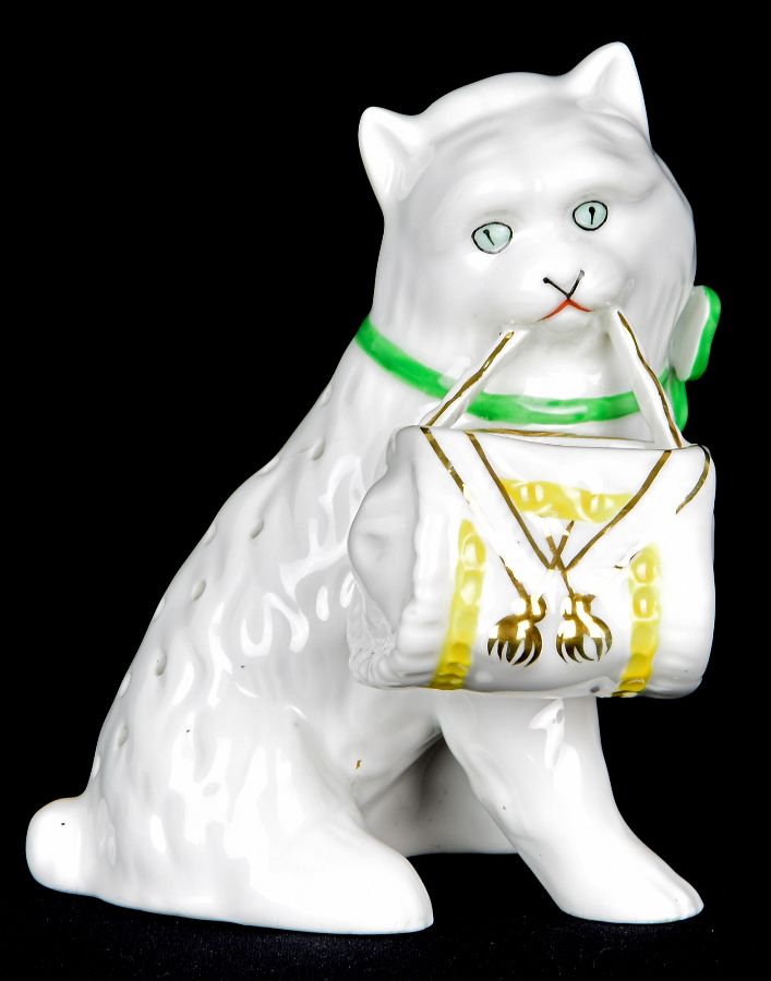 Paliteiro em forma de gato