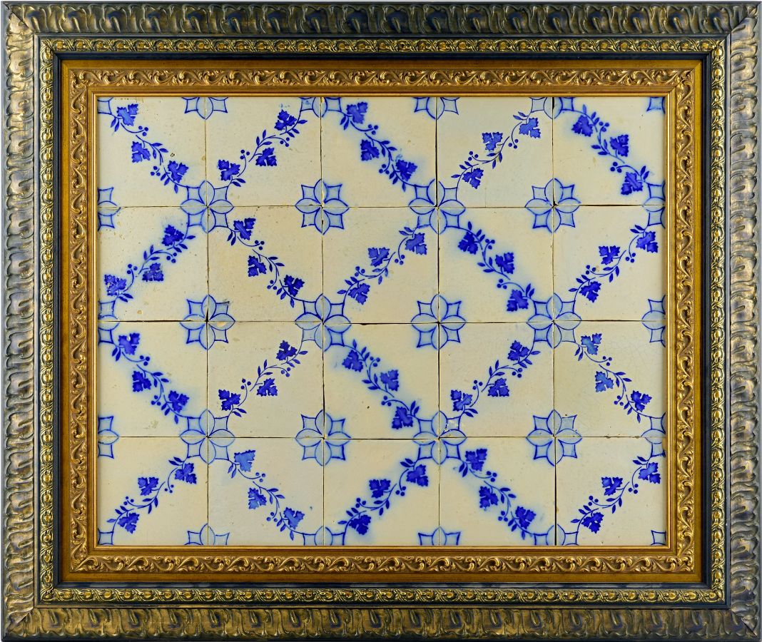 Painel de Azulejos emoldurado