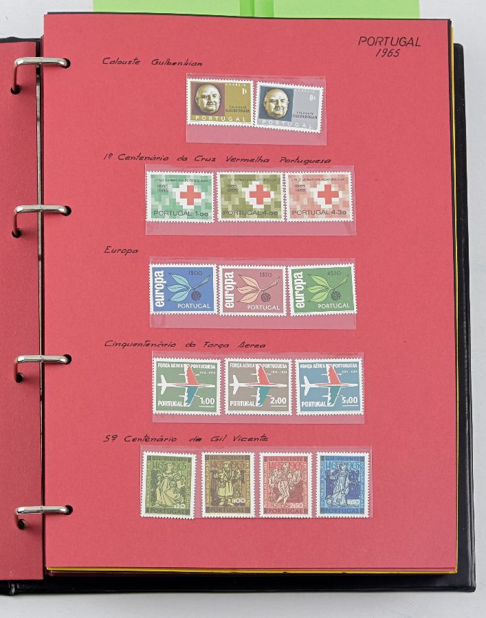 Colecção clássica de selos de Portugal
